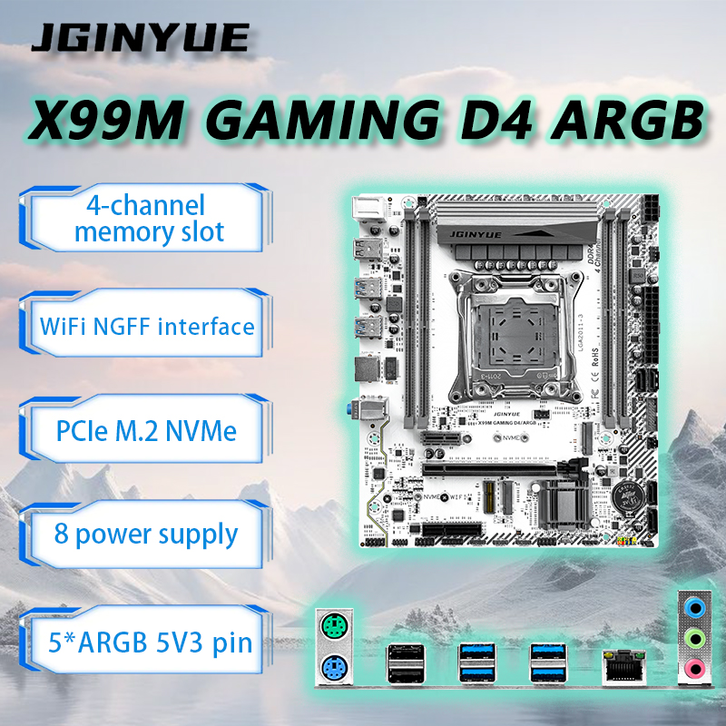 128Gb Ddr4 Ecc Lrdimm 3200Mhz - Scheda madre JGINYUE X99 LGA2011-3 M-ATX
