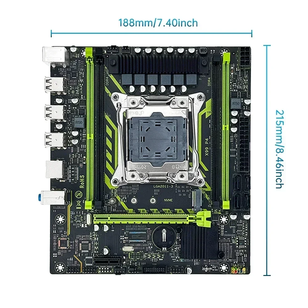 Set scheda madre SOYO X99 con  - 128Gb Ddr4 Ecc Lrdimm 3200Mhz recensione e prezzo